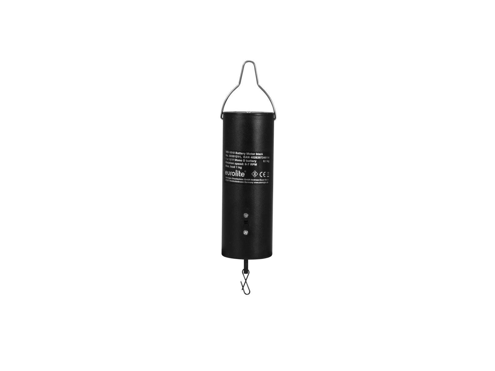 Discolicht EUROLITE MB-1010 Batteriemotor schwarz