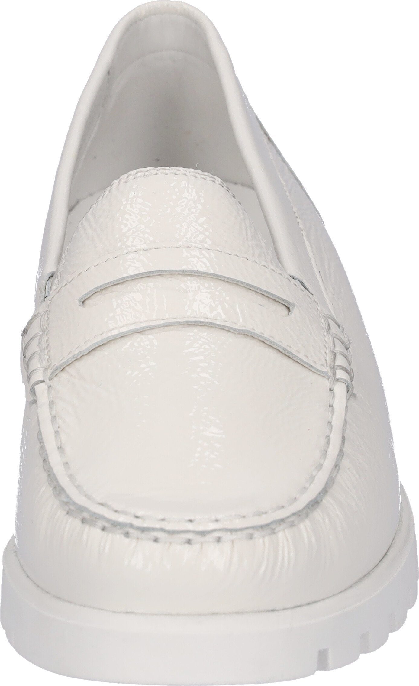 Waldläufer HEGLI Mokassin Slipper, Bequemschuh aus Lackleder, in komfortabler Schuhweite H