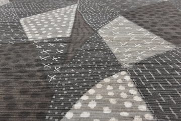 Teppich Chiya Tiama 1, DIE HAUSKUNST, rechteckig, Höhe: 4 mm, Flachgewebe, handgewebt, mit Fransen
