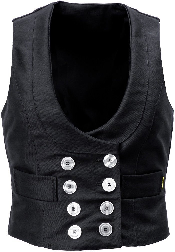 JOB Arbeitsweste Damen-Zunftweste Soft-Pilot schwarz