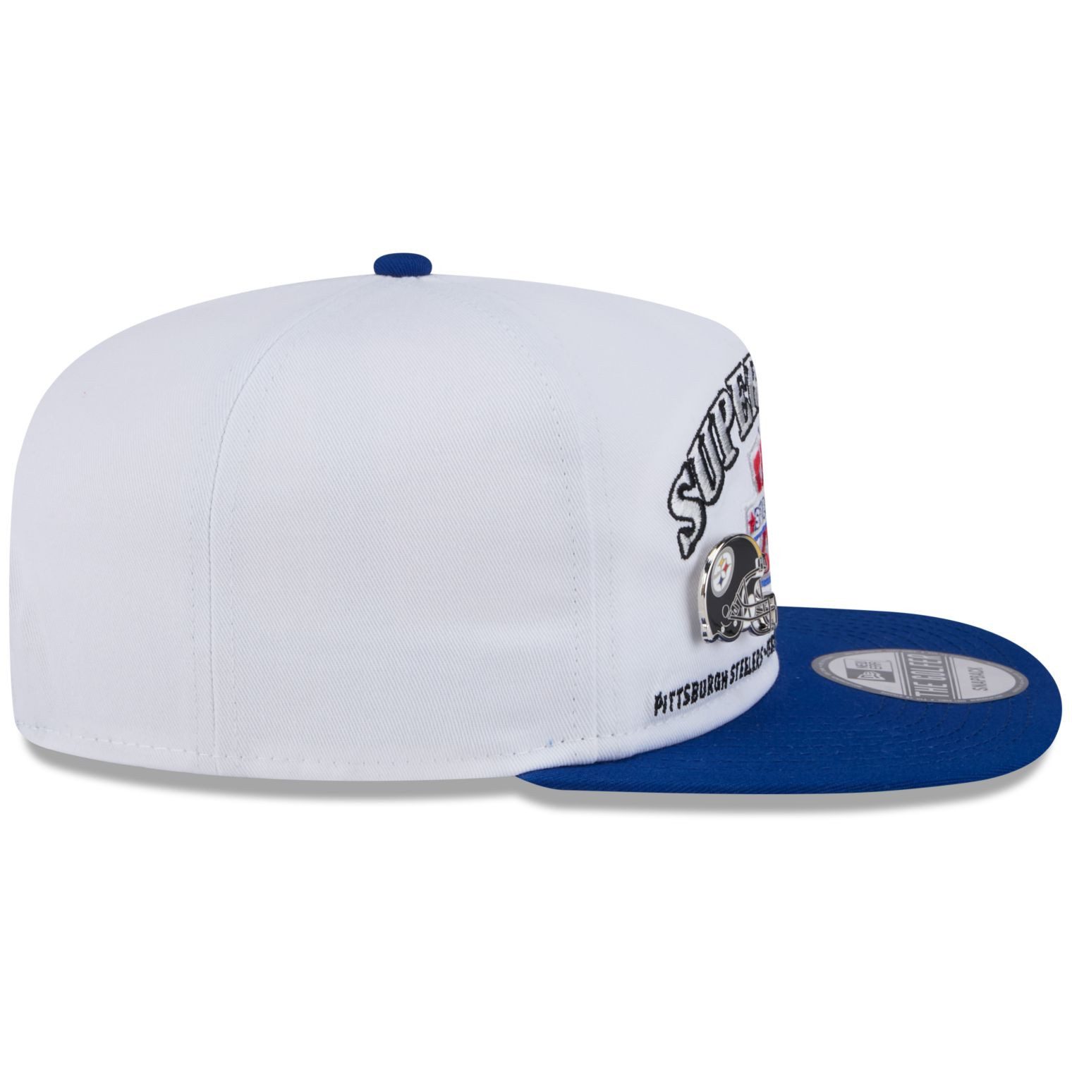 New Era Snapback Cap Golfer SUPER BOWL PIN Steelers Seahawks