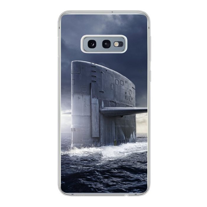 MuchoWow Handyhülle Die Spitze eines U-Boots Phone Case Handyhülle Samsung Galaxy S10e Silikon Schutzhülle