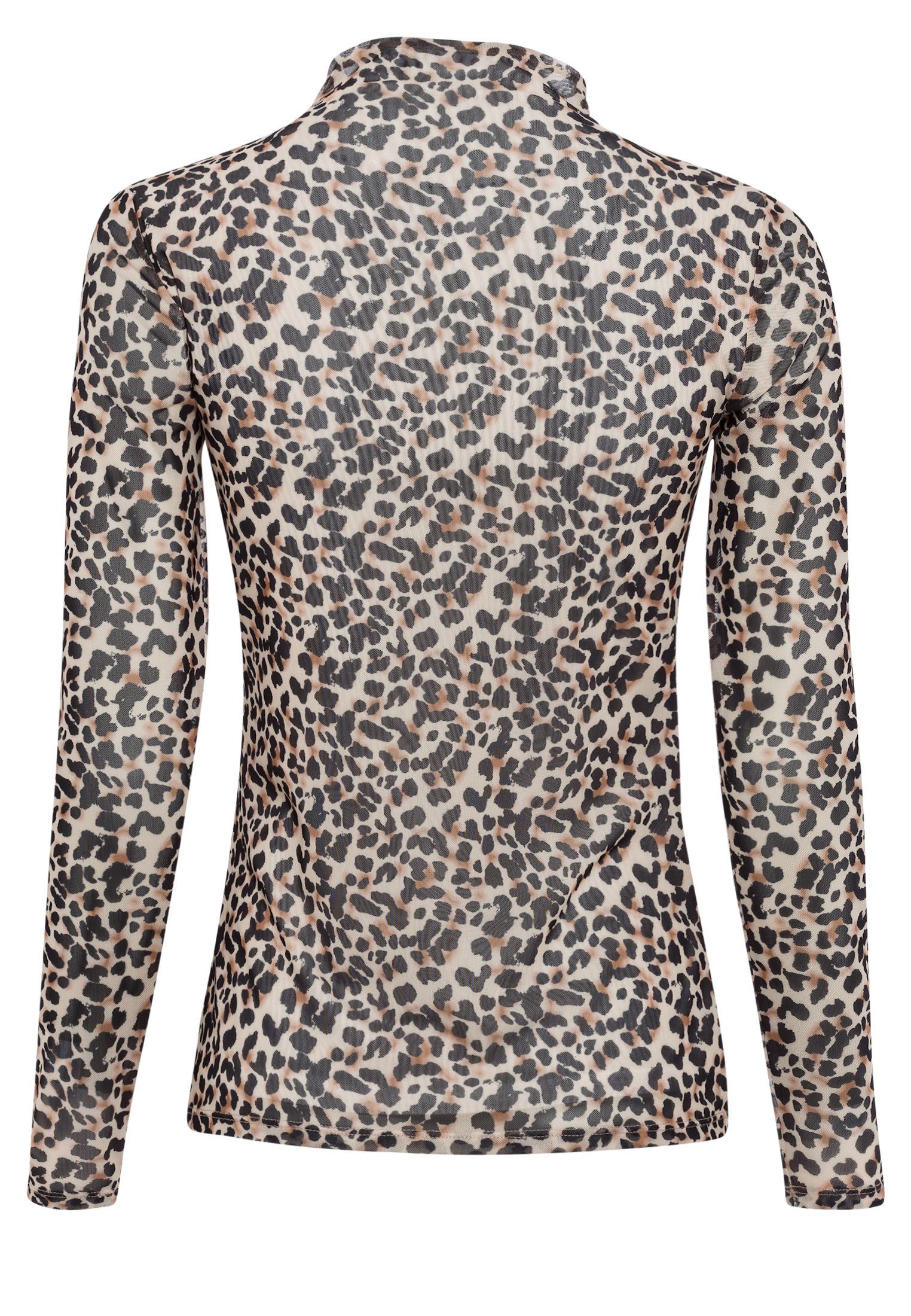 MARC AUREL Langarmshirt mit Leopardenprint günstig online kaufen