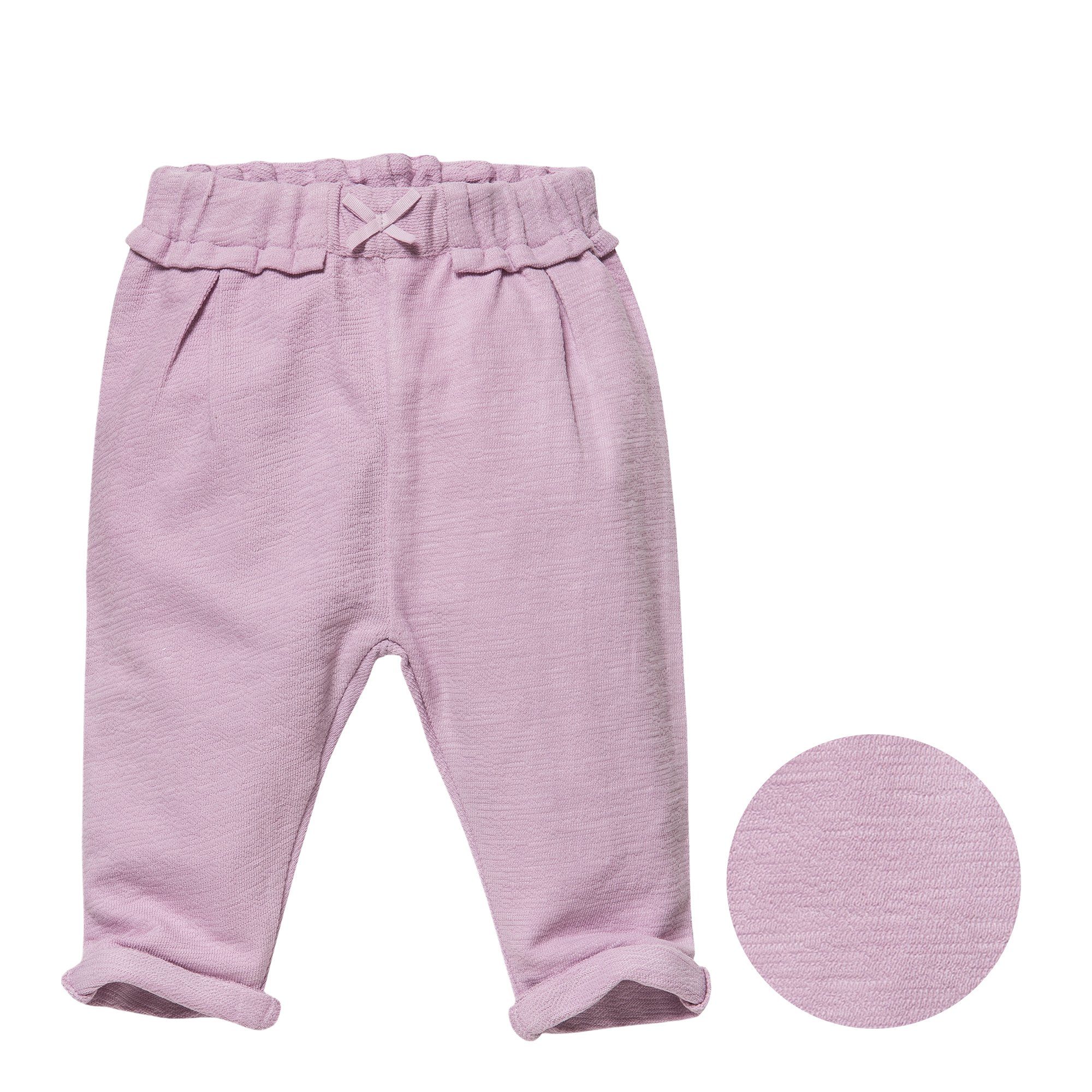 People Wear Organic Sweathose mit Zierschleife, günstig online kaufen