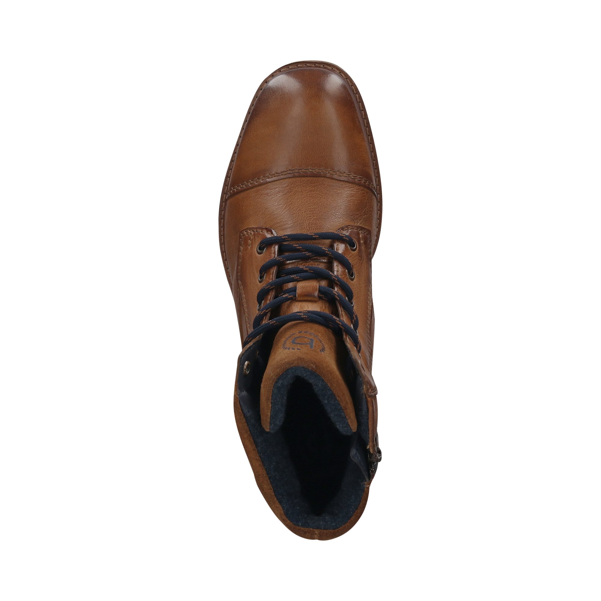 bugatti Schnürboots Stiefel, Winterboots, Workerboots mit modischer Zierschnalle