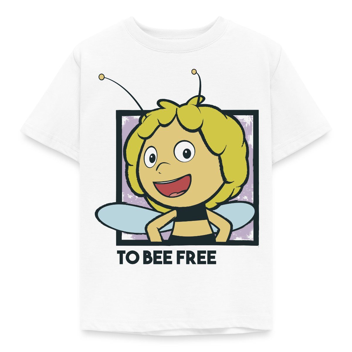 Spreadshirt T-Shirt Biene Maja Frei Sein To Bee Free Kinder T-Shirt (1-tlg)