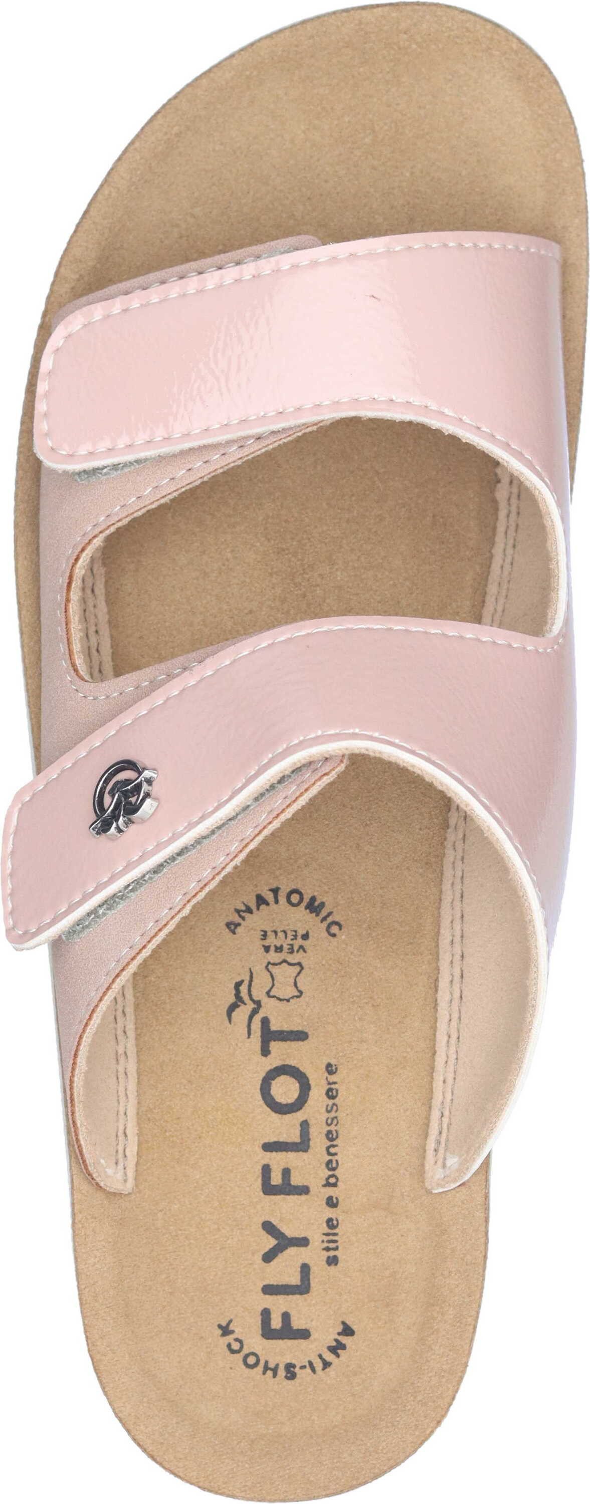 Fly Flot Pantoletten Pantolette aus strapazierfähigem Synthetik