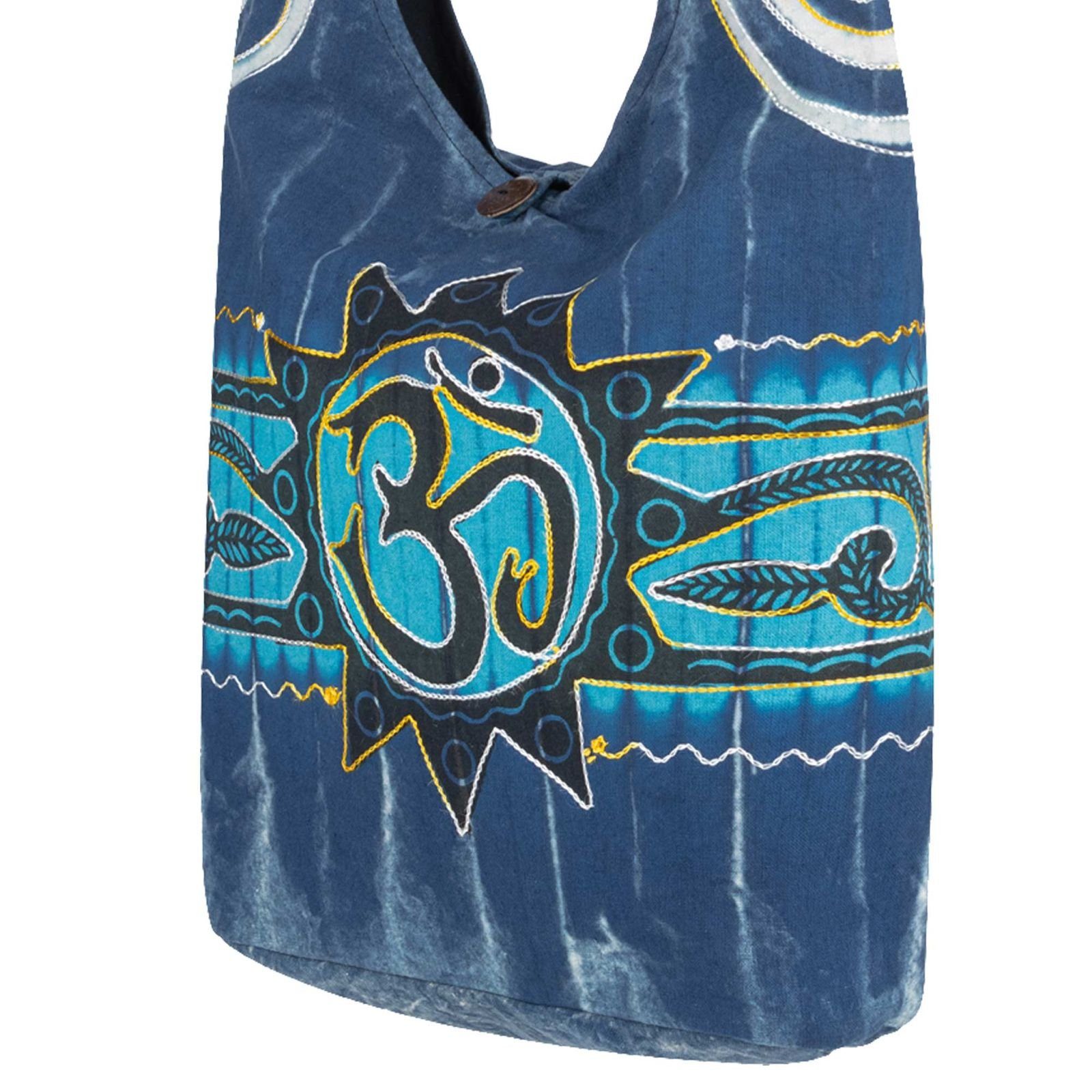 KUNST UND MAGIE Schultertasche Batik Schultertasche Umhängetasche Om Shoppe günstig online kaufen