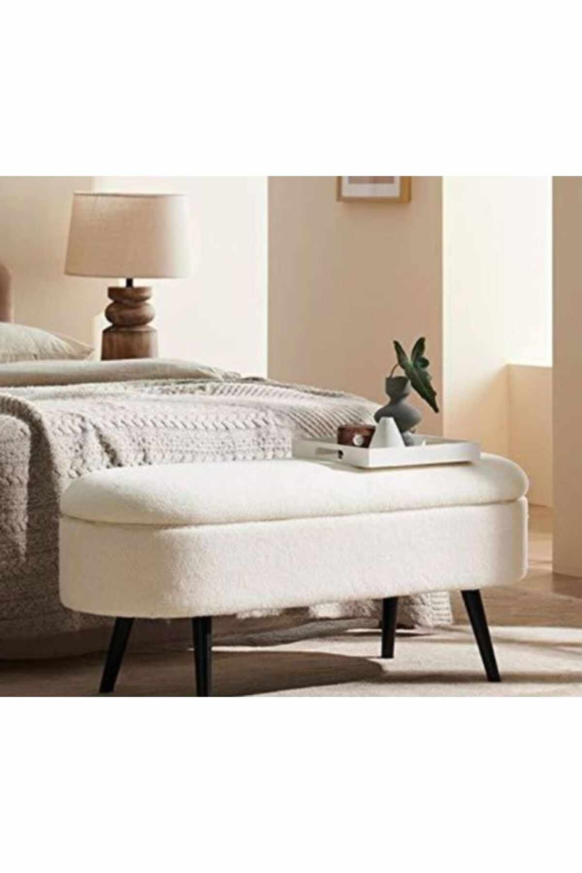 Skye Decor Pouf Oslo Pouf (1-St), Leinen-Bezug