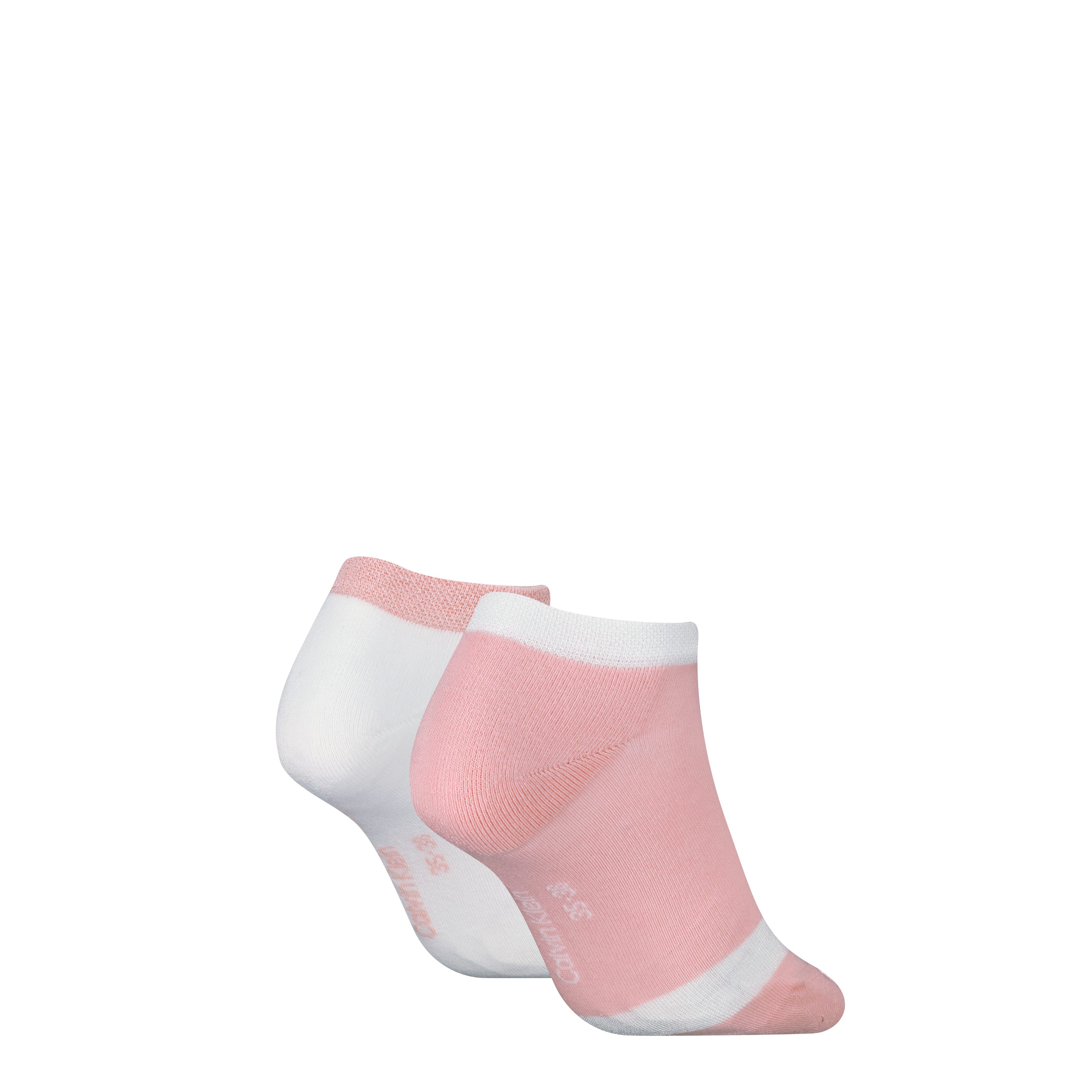 Calvin Klein Jeans Sneakersocken CKJ WOMEN SNEAKER 2P GLOSSY (2 Paar) Markenlogo, niedriger Schnitt