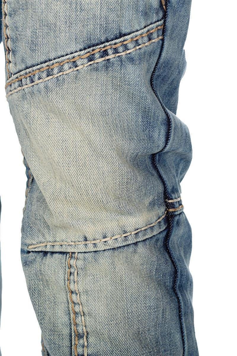 Cipo & Baxx Regular-fit-Jeans Hose BA-CD535 (1-tlg) mit auffälligen Ziernähte & Teilungsnähte