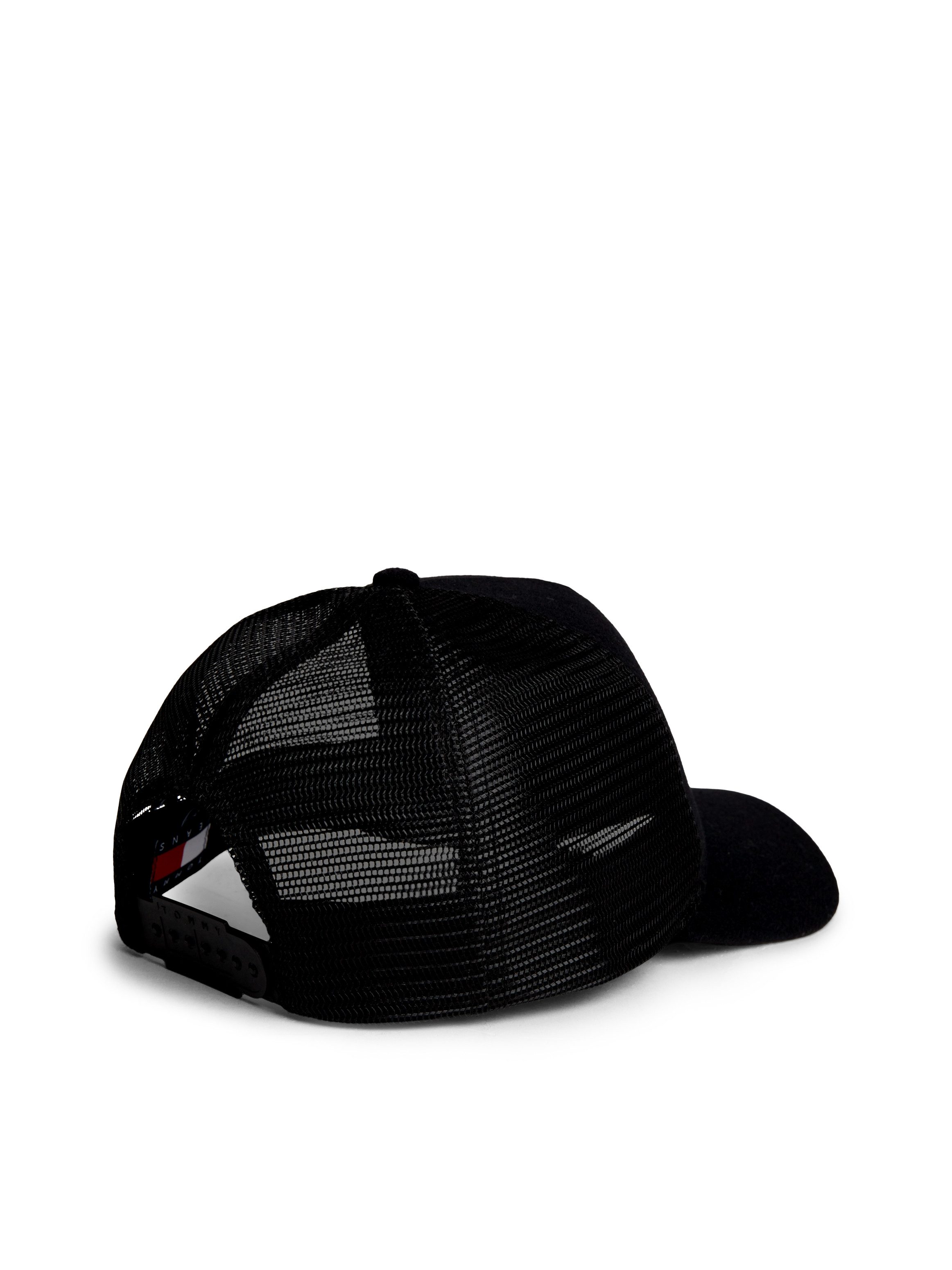 Tommy Jeans Trucker Cap HERITAGE TRUCKER CAP Regular fit mit festem Schirm, Woll-Mix – Bild 3 von 4
