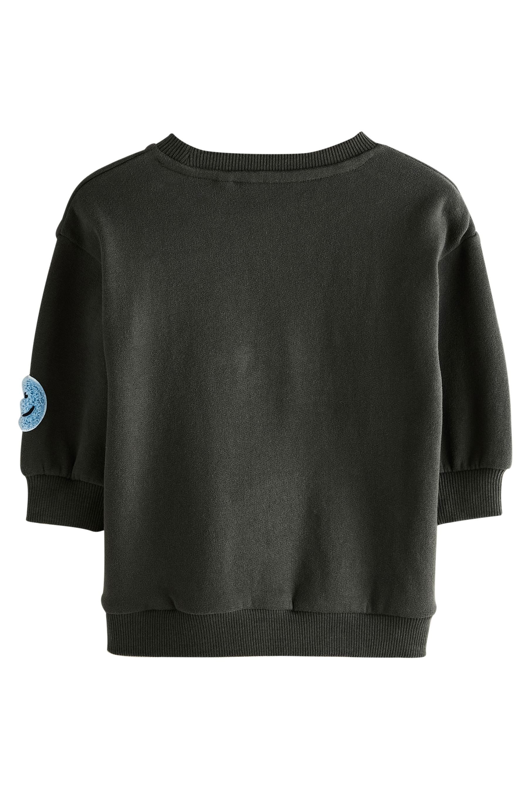 Next Sweatshirt Rundhals-Sweatshirt mit Stickerei (1-tlg) günstig online kaufen
