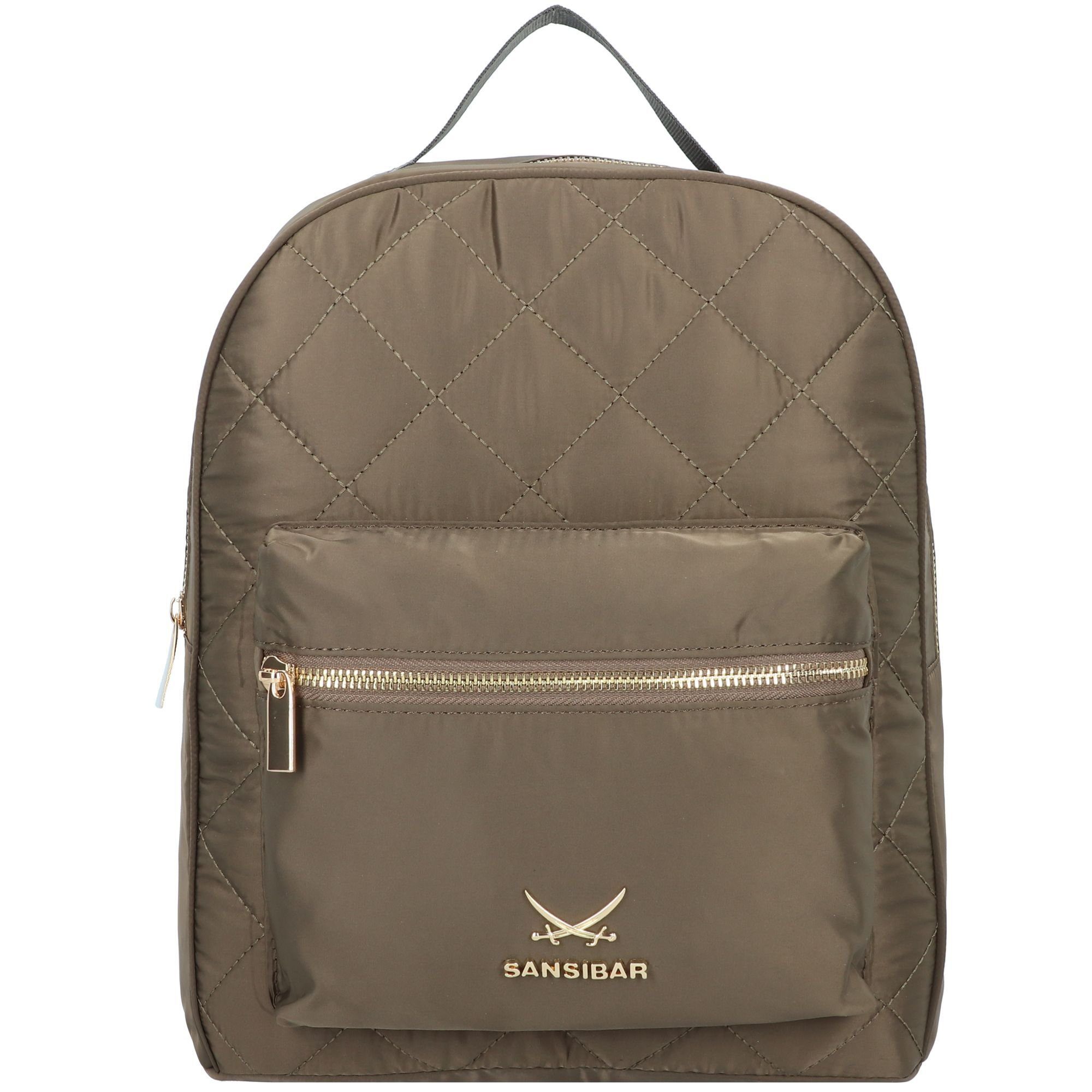 Sansibar Polyester Cityrucksack, taupe