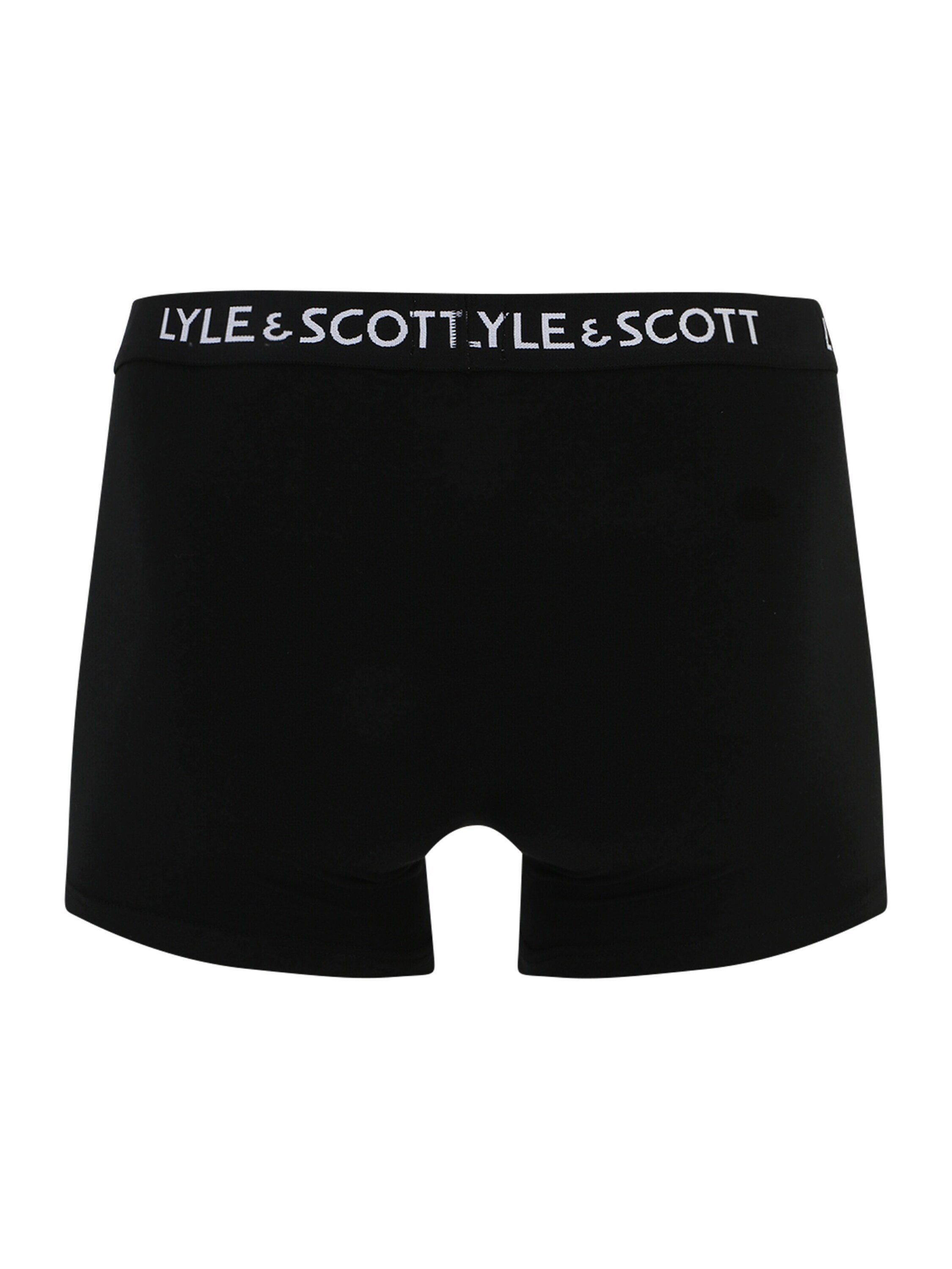 black (5-St) Lyle Scott MiIler & Boxershorts