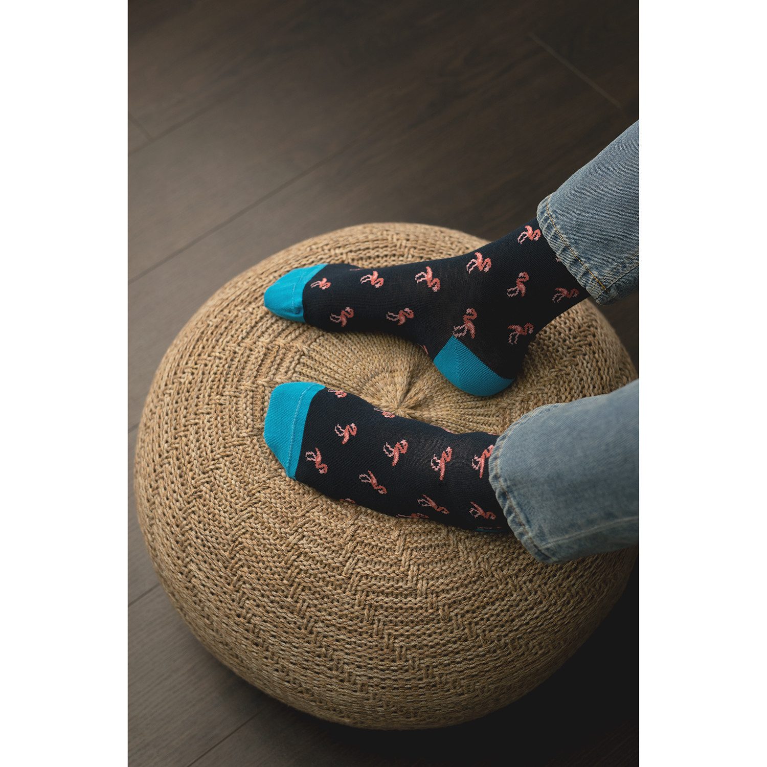 Footstar Basicsocken Damen/Herren Bunte Motiv Socken Funny Baumwollsocken – Bild 3 von 4