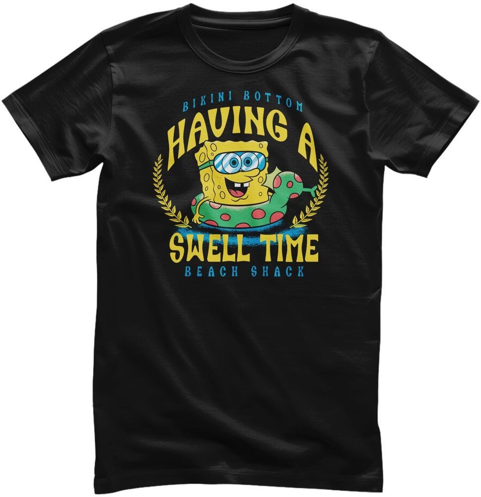 Spongebob Schwammkopf T-Shirt Salty Squidward T-Shirt