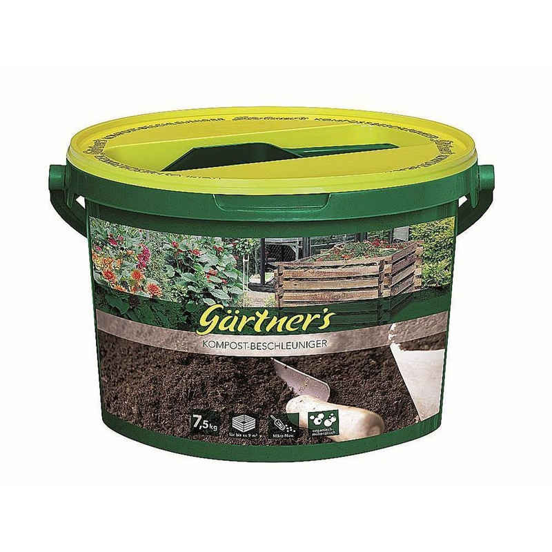 Gärtner's Kompostbeschleuniger Schnellkomposter 7,5 kg im Eimer mit Streuschaufel
