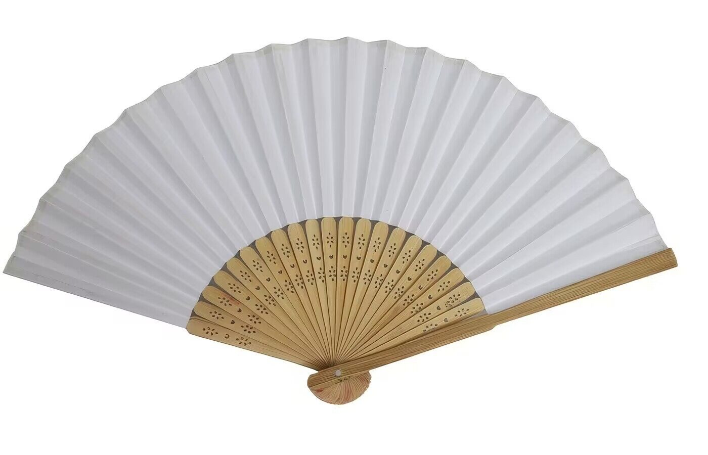 Yudu Papierfächer Papierfächer Handfächer aus Papier zu malen