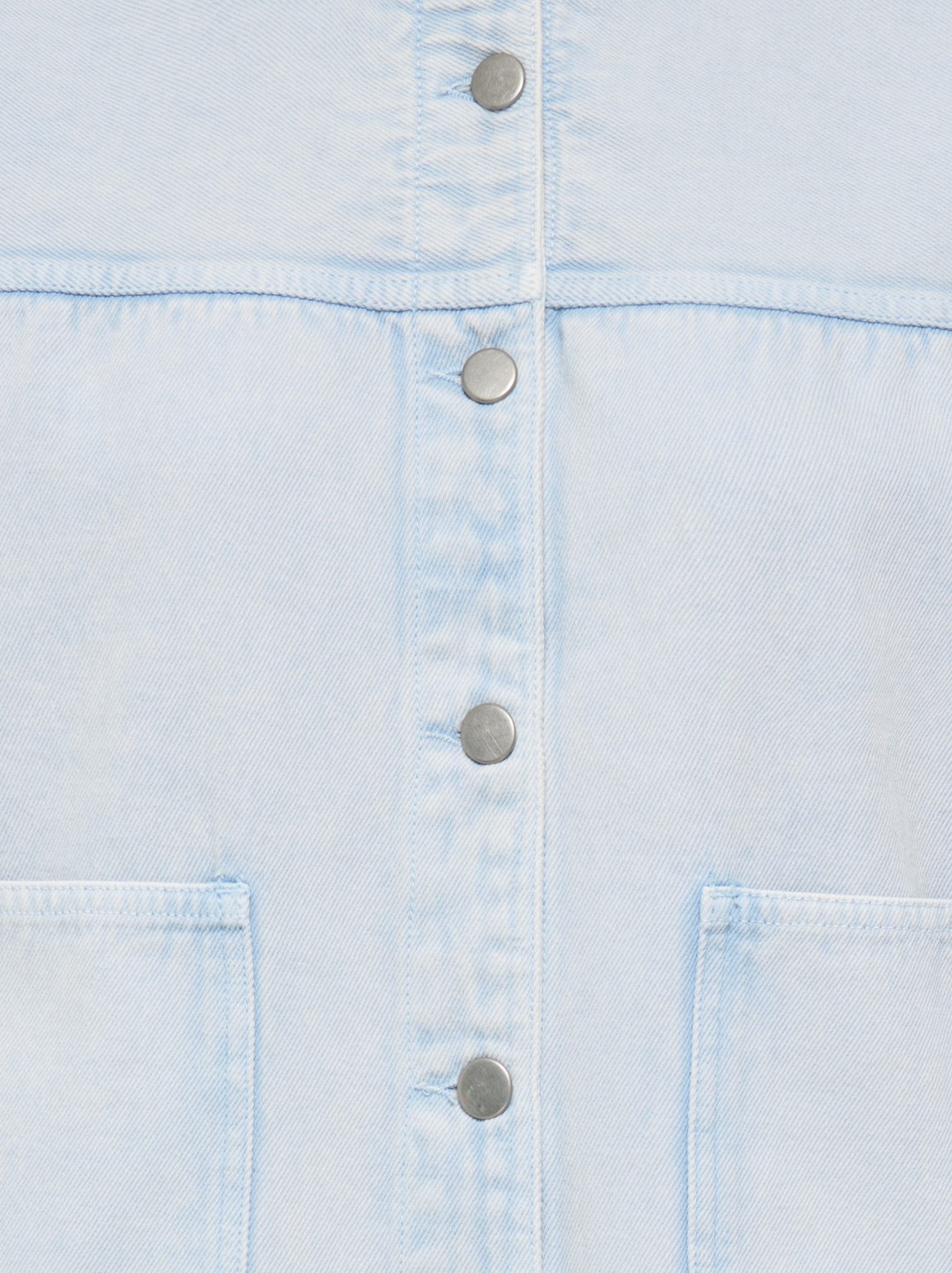 JDY Jeansjacke JDYNOMA L/S SHACKET PNT DIA Baumwolle, Denim Style