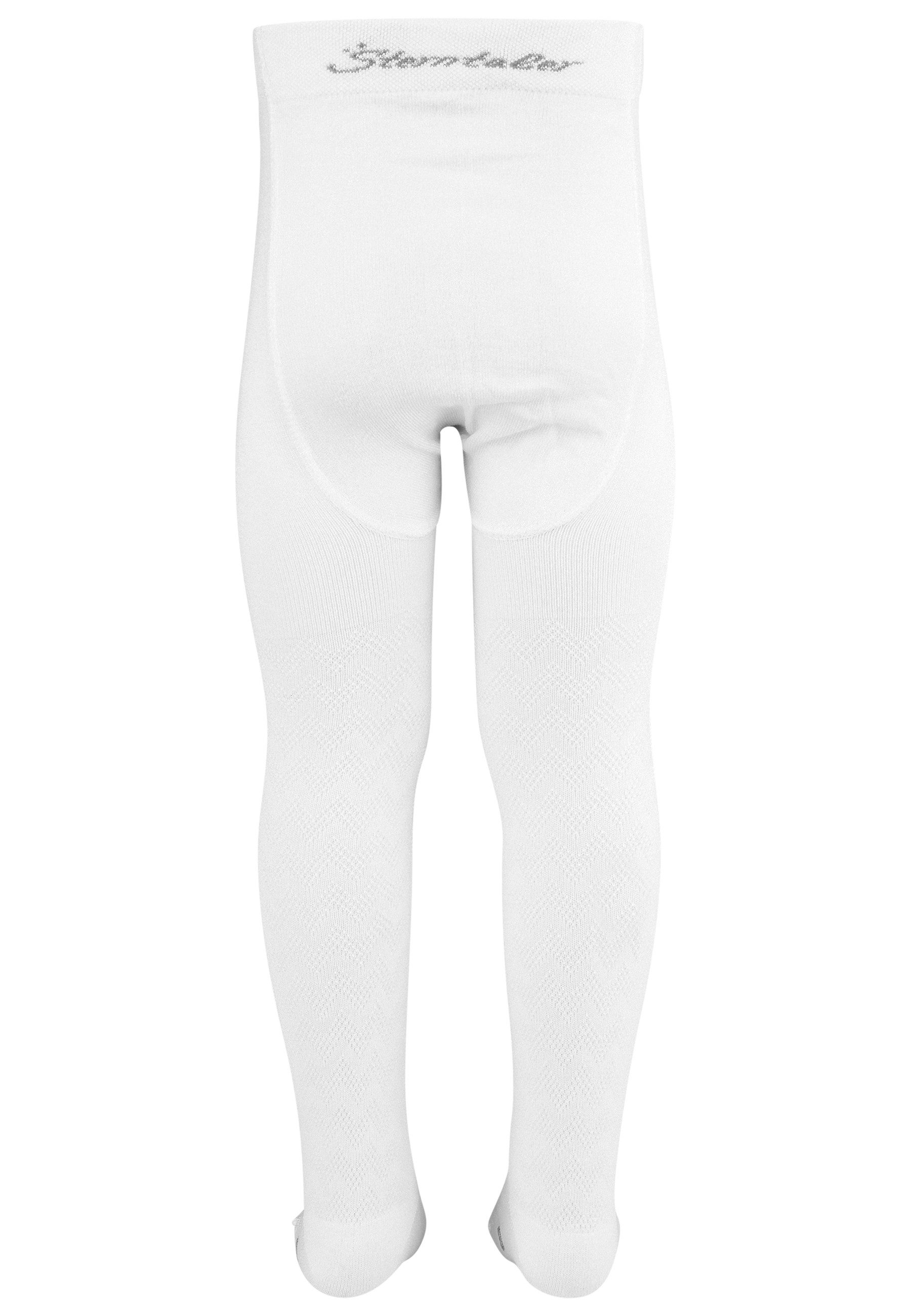 Sterntaler® Strumpfhose Strumpfhose Struktur (1 St) Strumpfhose uni mit Struktur, merzerisierte Baumwolle, weich & dünn