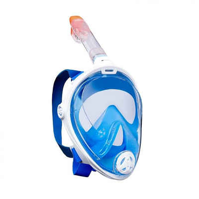 Aquatics Tauchermaske Tauchermaske FULL FACE MASK blau/weiss