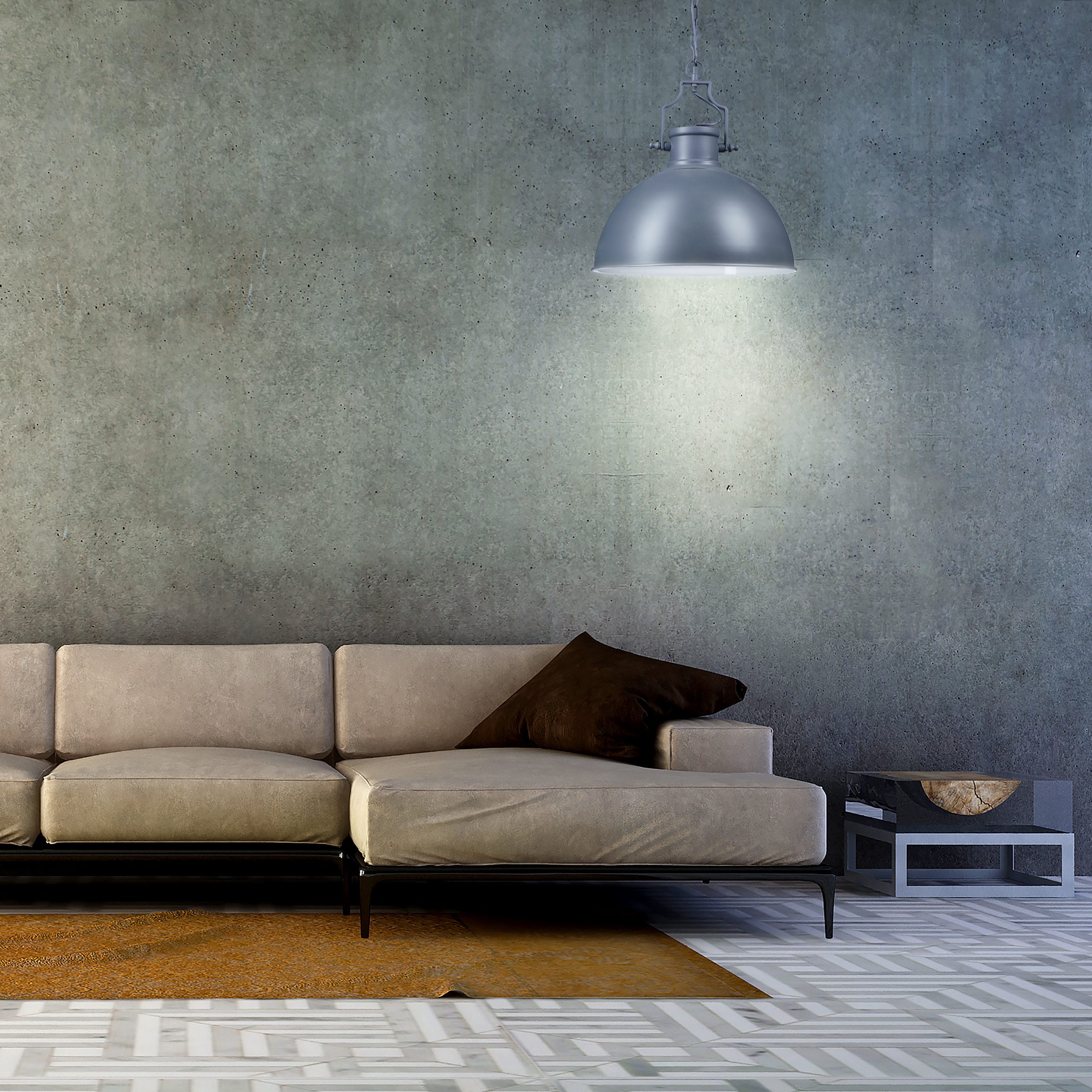 relaxdays Hängeleuchte Hängelampe Industrial Look groß, günstig online kaufen