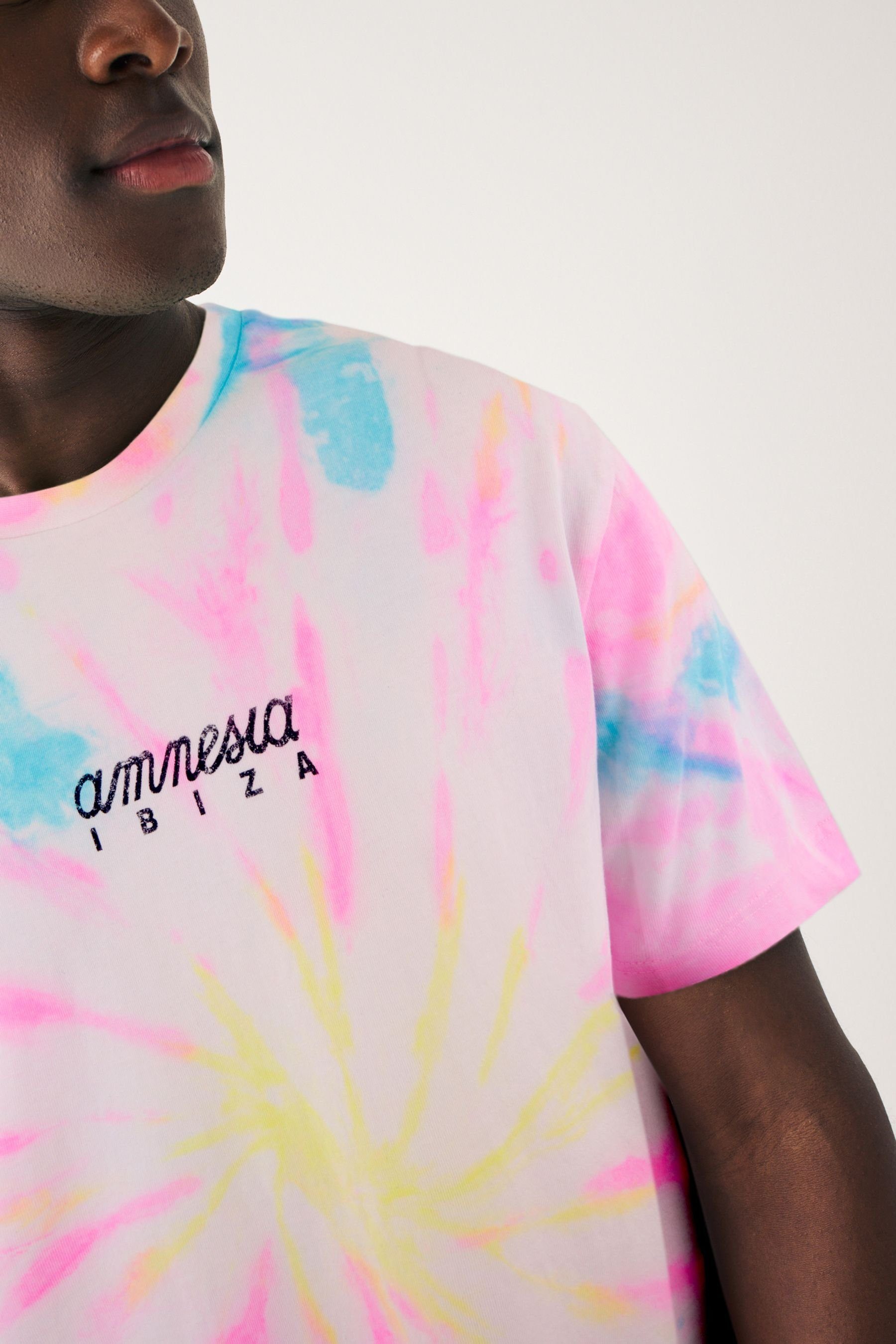 Amnesia Ibiza Mar T-Shirt Tie Del T-Shirt Cafe lizensiertes Dye (1-tlg) Print mit Next
