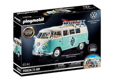 Playmobil® Spielwelt PLAYMOBIL® 70826 VW Volkswagen T1 Camping Bus - Special Edition