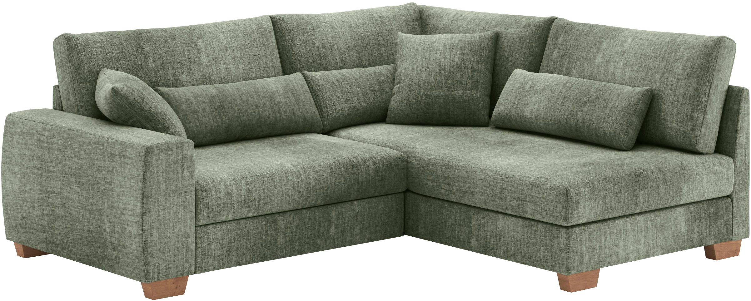 Mr. Couch Ecksofa "Hilla L-Form, bis 140 kg belastbar" mit Taschenfederkern günstig online kaufen