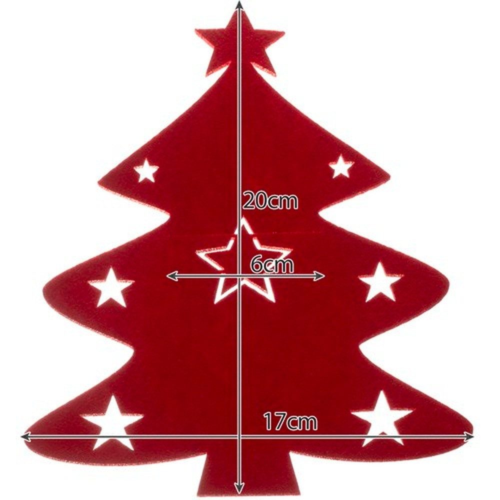 Ruhhy Besteckhalter Tischdekoration Weihnachtsbesteck, (Spar-Set, 1-tlg., günstig online kaufen