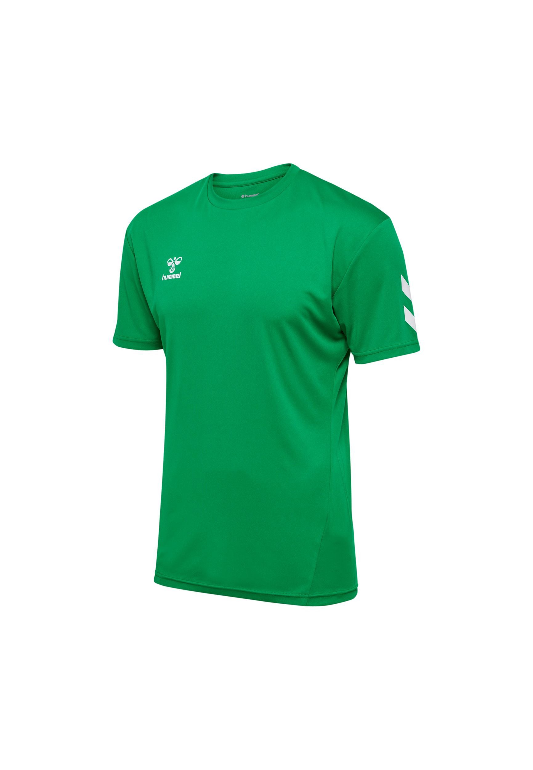 hummel Trainingsanzug Weiß mit Brusttasche festes Material (2-tlg), hmlLOGO SET