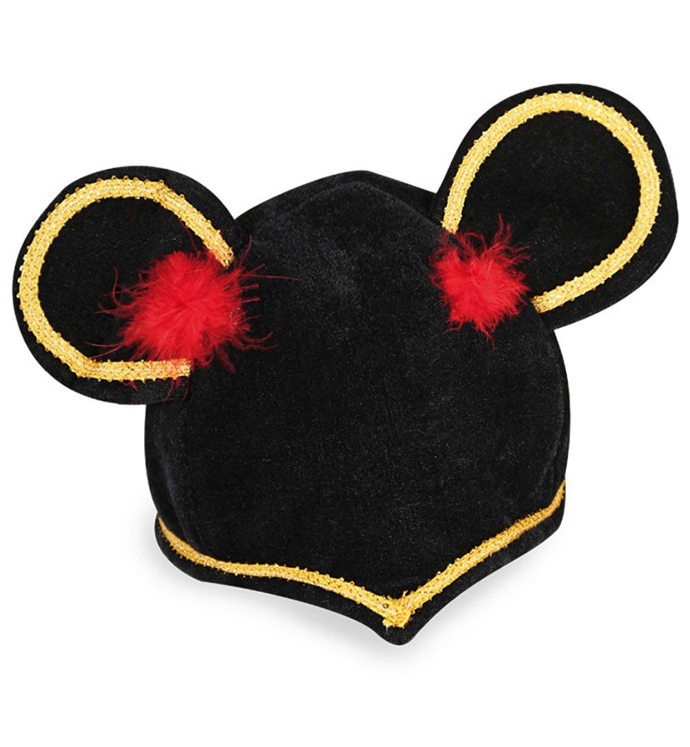 Fries Kostüm Maus Mäuse Hut Kappe Schwarz Halloween Fasching Karneval Party 57 cm
