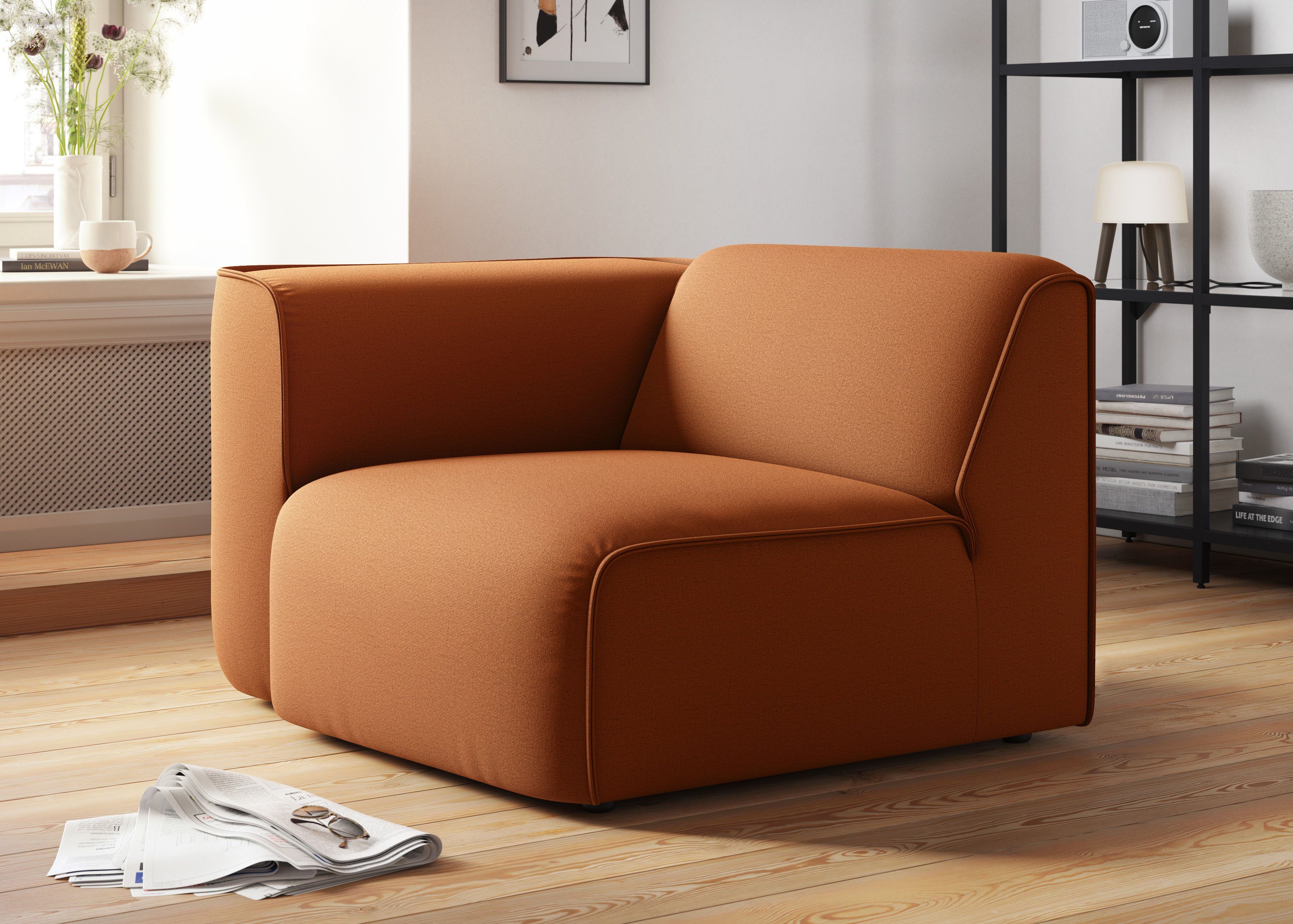 RAUM.ID Sessel Merid Sofa-Eckelement, Maße B/T/H: günstig online kaufen