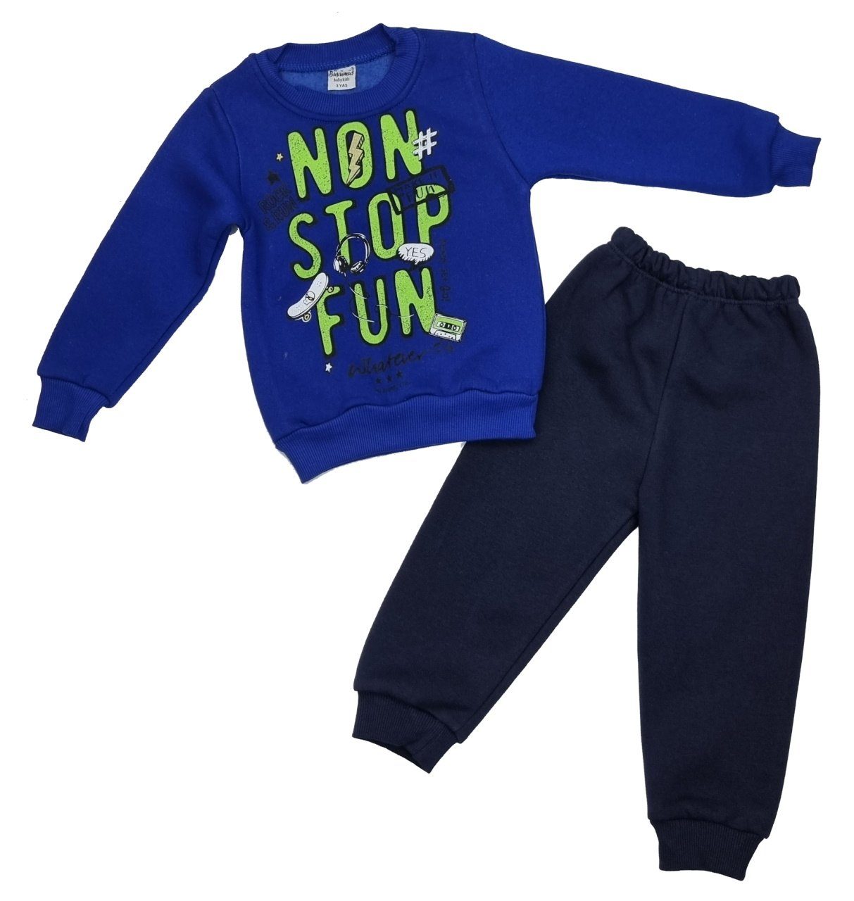 Fashion Boy Sweatanzug Sweatanzug Freizeitanzug Jogginganzug Jungen/Mädchen KS5043