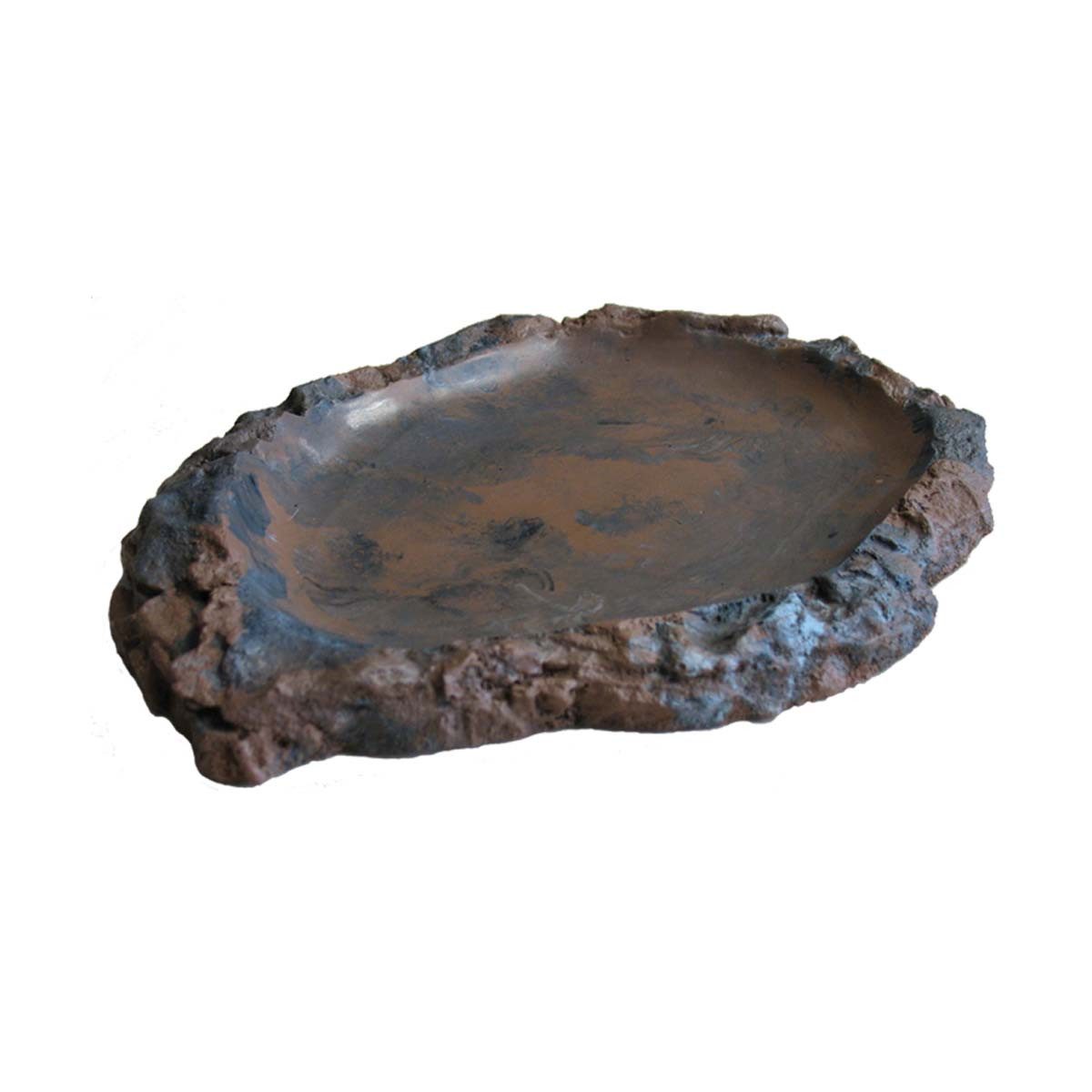 Terrariendeko Trinkschale flach L, 17x22,5 cm