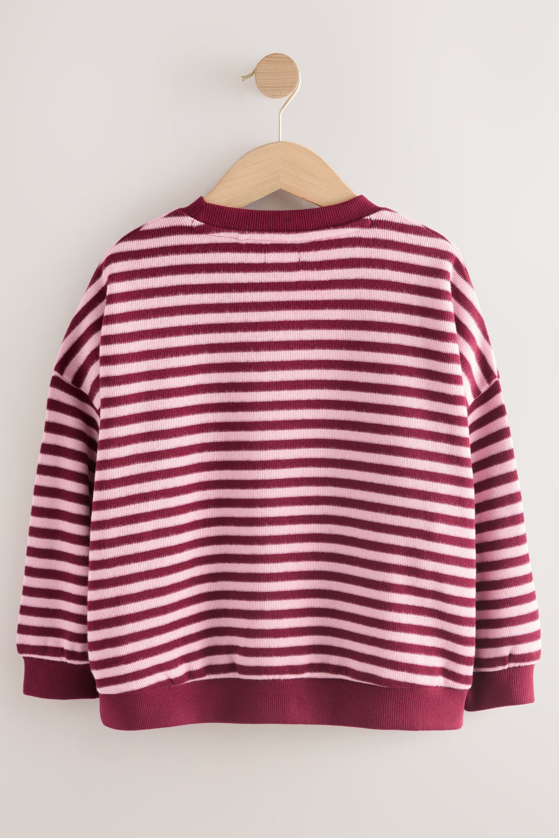 Next Sweater Geripptes, gemütliches Oversized Fit günstig online kaufen
