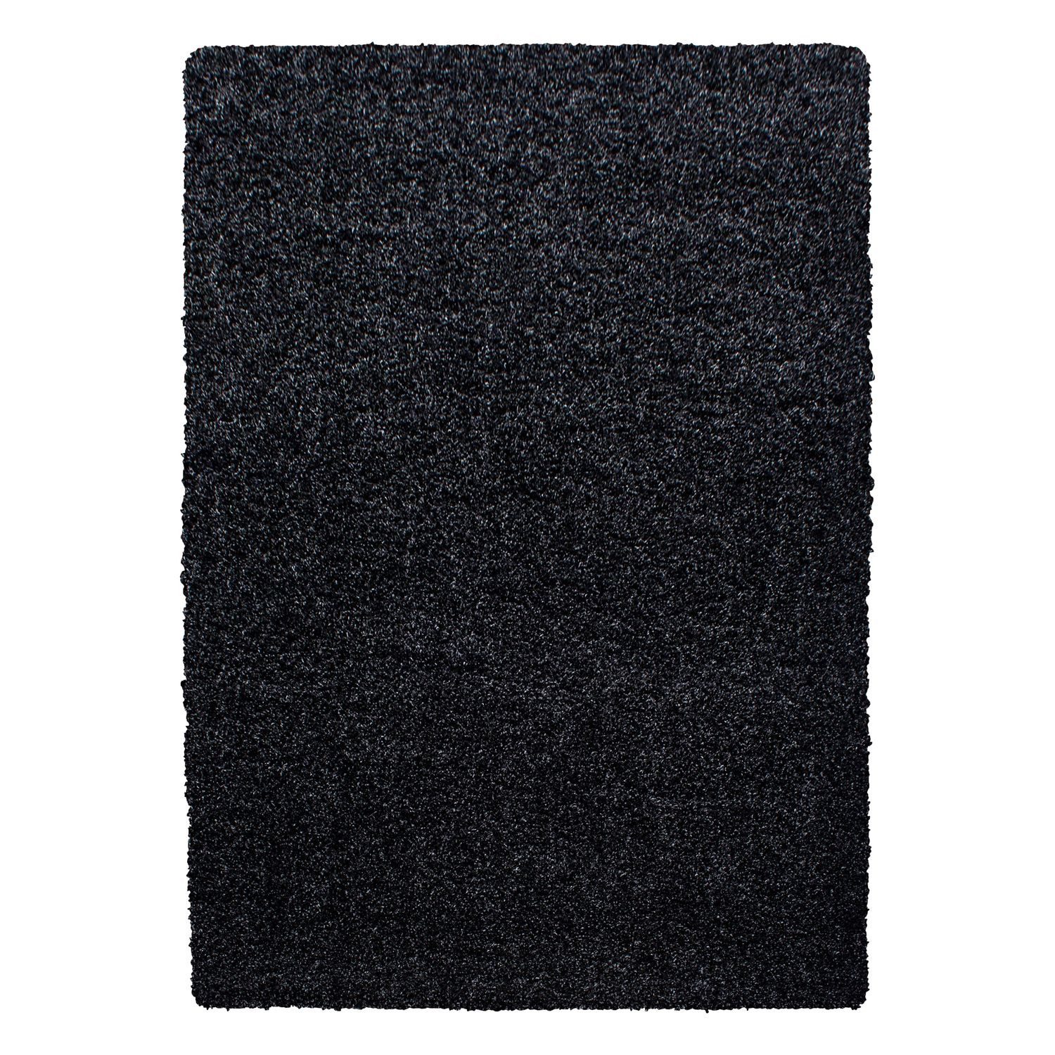 Teppich Boss Teppich Hochflor Teppich Lux Anthrazit, rechteckig, Höhe: 30 mm