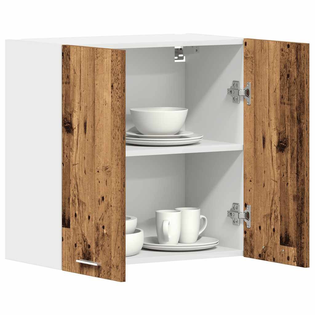 vidaXL Hängeschrank Küchenwandschrank Altholz-Optik 60x31x60 cm Holzwerkstoff