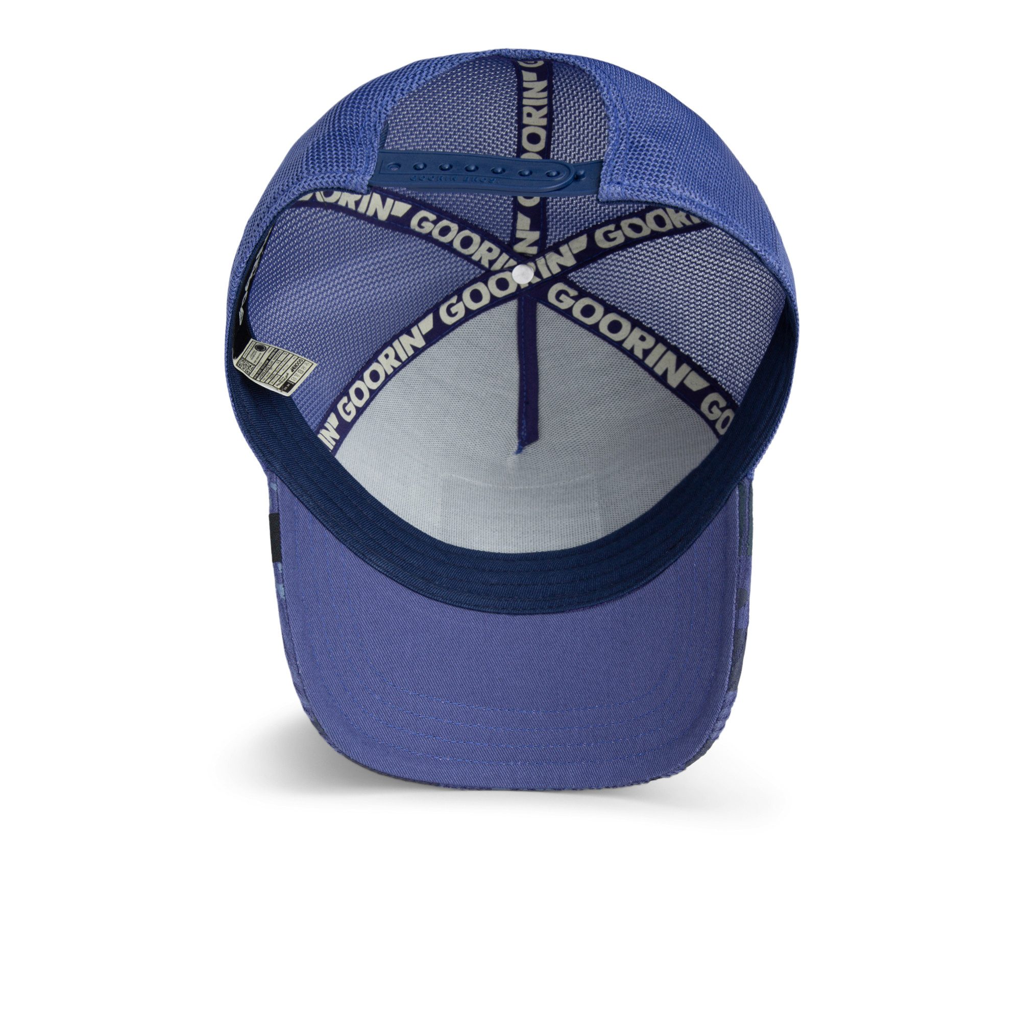 GOORIN Bros. Trucker Cap Goorin Bros. Turtle Camo Trucker Cap - CELESTIAL - Blue Violet (Basecap, Meshcap, Trucker Kappe)