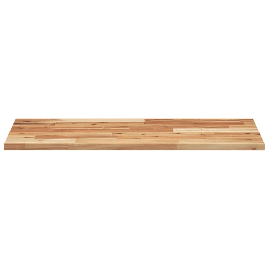vidaXL Badezimmerspiegelschrank Waschtischplatte Ölbeschichtung 60x40x2cm Massivholz (1-St)