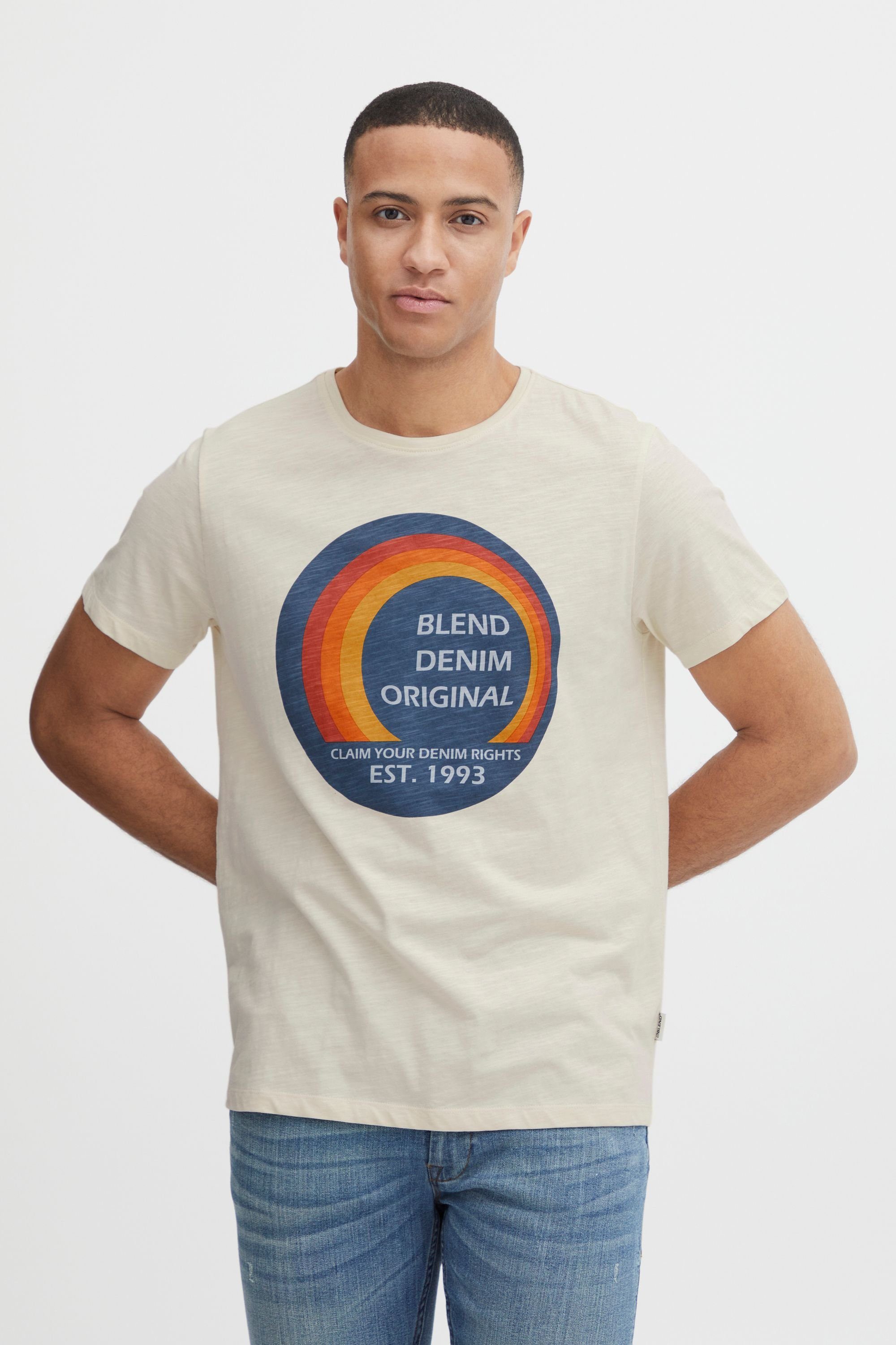 Blend T-Shirt BHTee Klassisches T-Shirt mit Rundhalsausschnitt