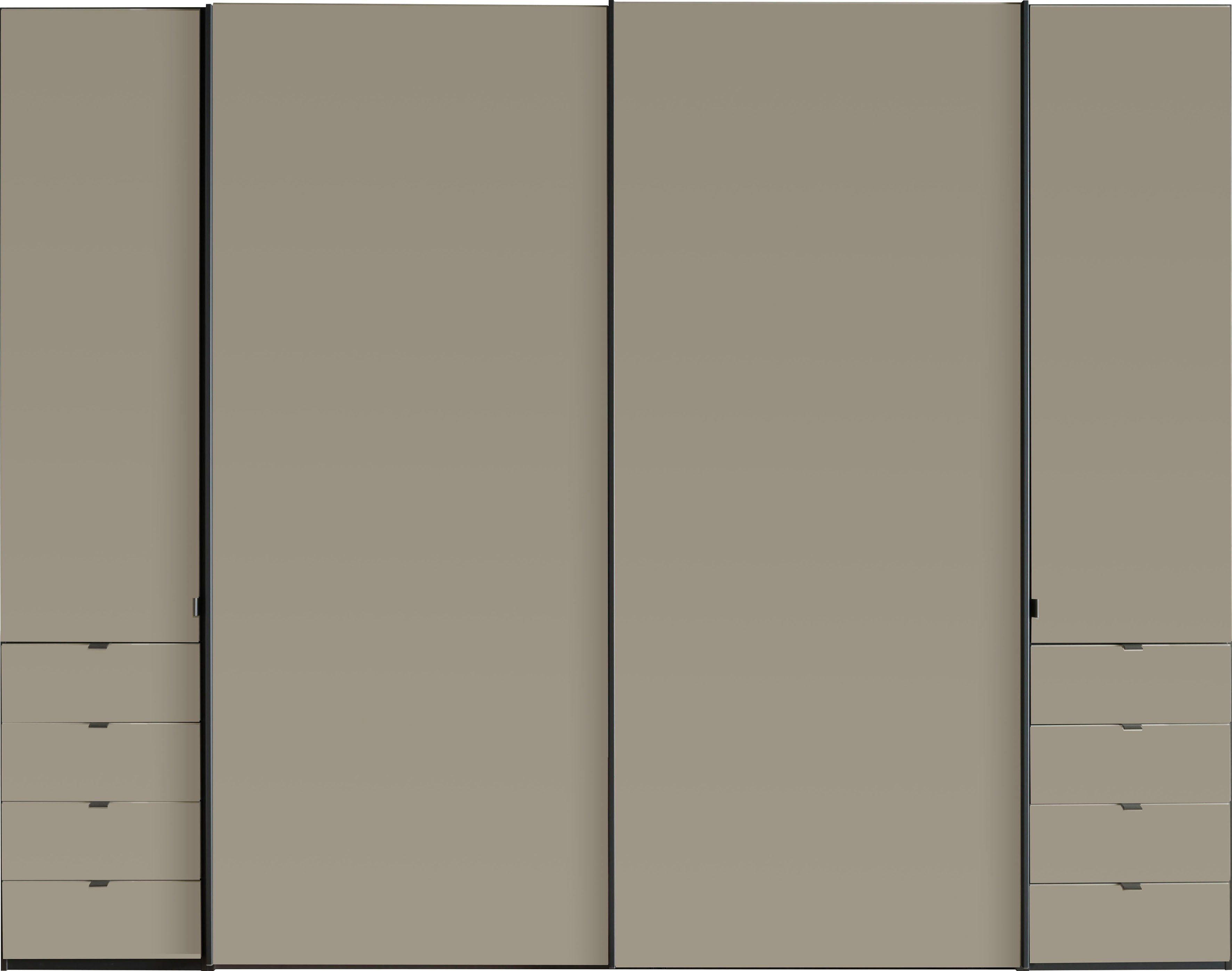 WIEMANN Dreh-/Schwebetürenschrank Nizza mit Glasfront