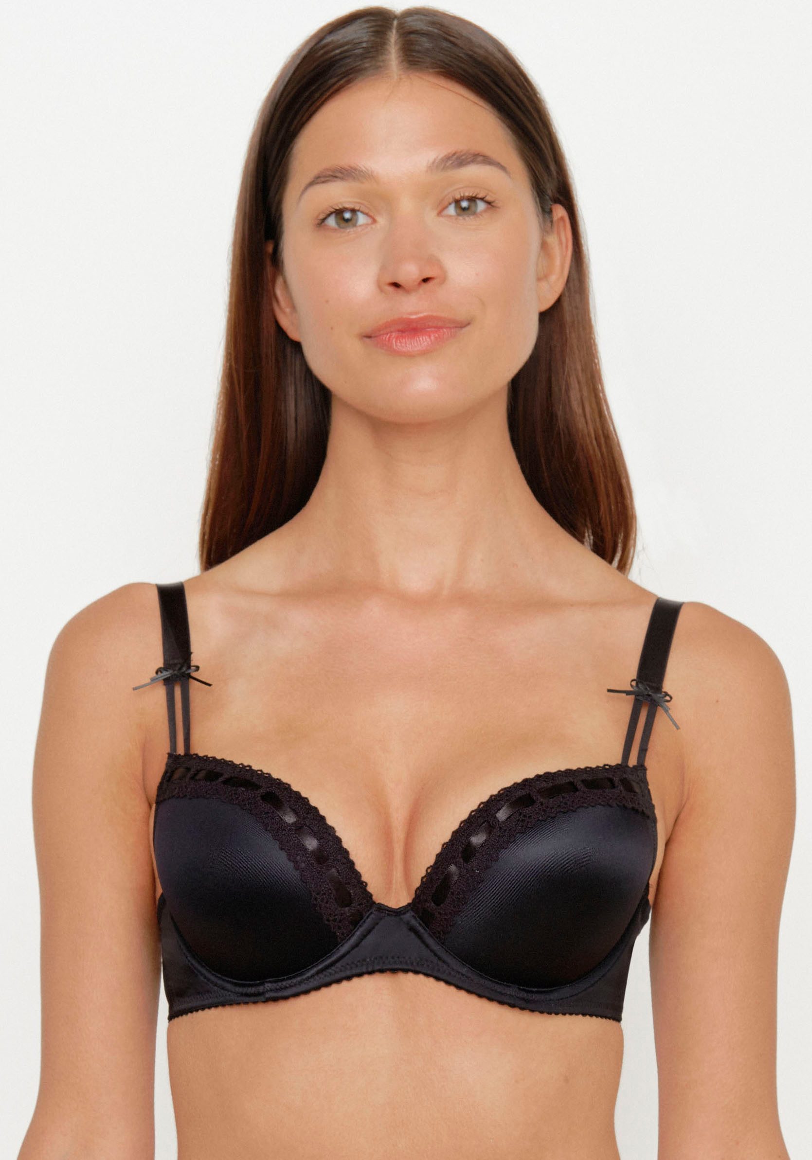 Susa Dirndl-BH Wiesn-Zauber Push-Up-Effekt, Mikrofaser, mit Bügel, elastisch, blickdicht
