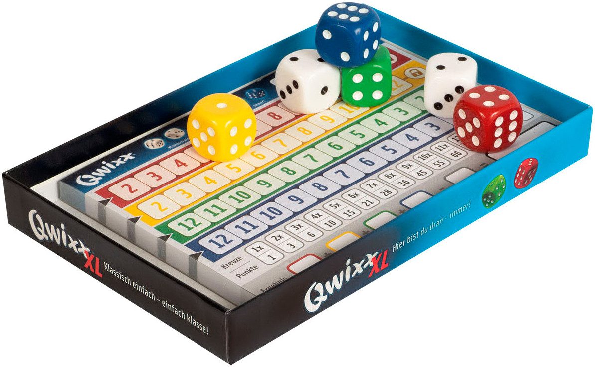 Cartamundi Spiel Senioren Qwixx XL, Seniorenspiel, Made in Germany