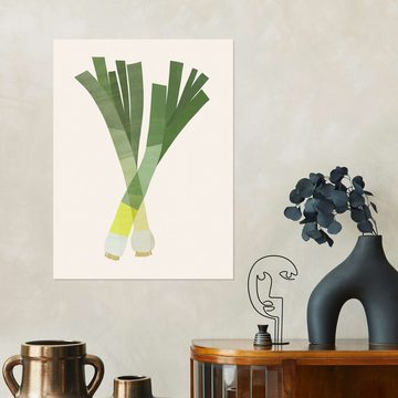 Posterlounge Wandfolie Victoria Barnes, Organic Veg II, Küche Illustration