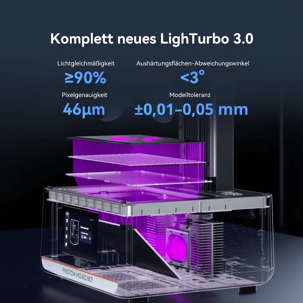 ANYCUBIC 3D-Drucker Anycubic Photon Mono M7 Pro Resin 3D Drucker, Kompatibel mit allen gängigen Filamenten