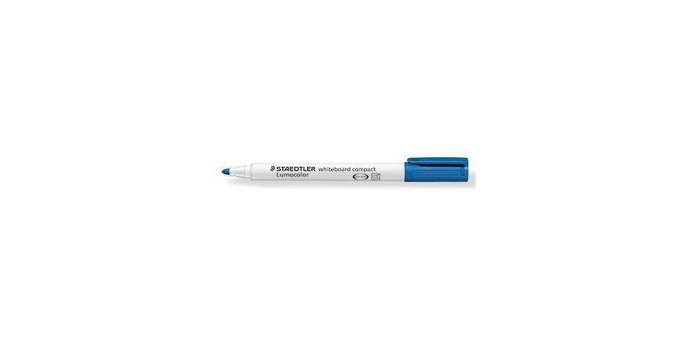 STAEDTLER Textilmarker Whiteboardmarker ® Lumocolor® compact 341 1-2mm blau