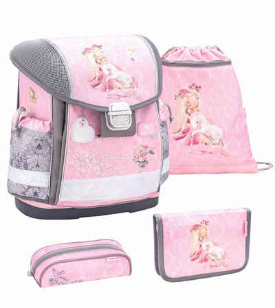 Belmil Schulranzen Belmil Classy Schulranzen Set 4 - teilig Ballerina