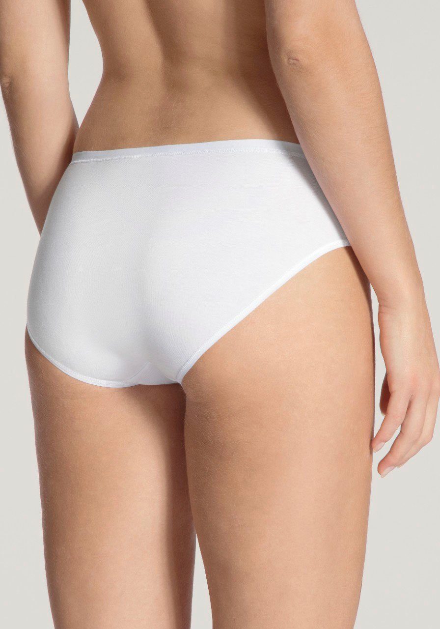 CALIDA Slip Benefit Women (2er Pack) elastisch, Single Jersey-Qualität, weich, Basic